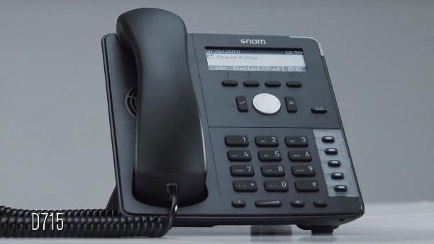 SNOM电话机D715的快速设置