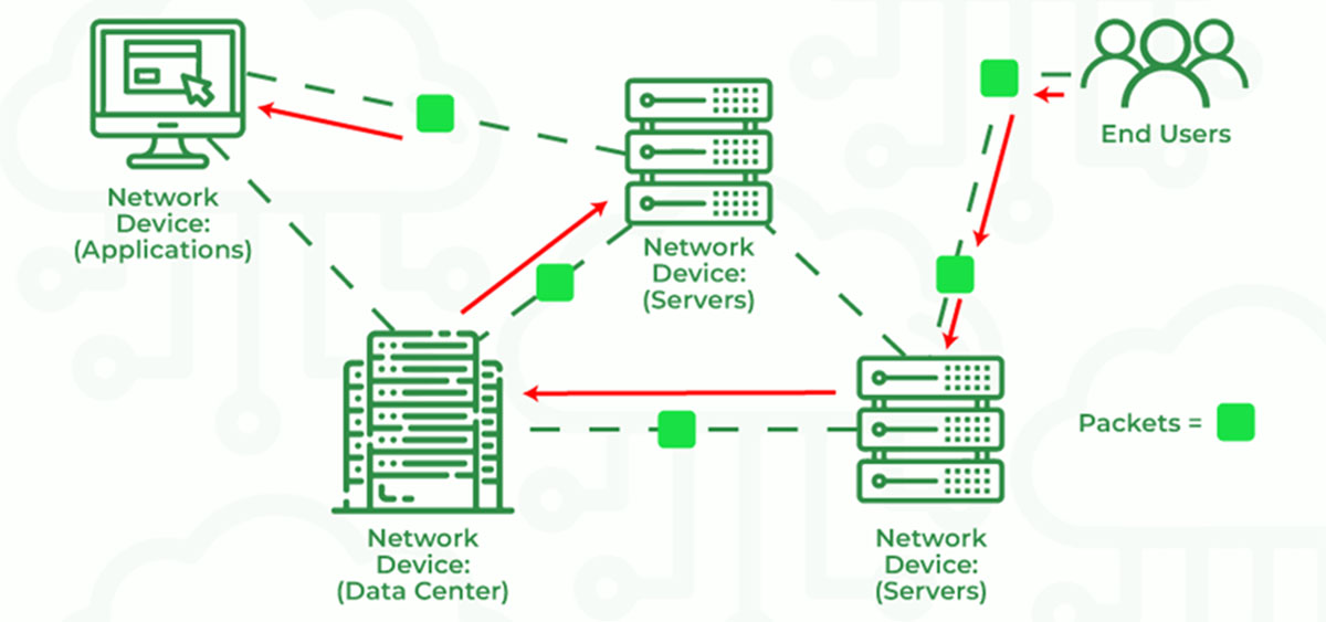 ​PSDN：分组交换数据网